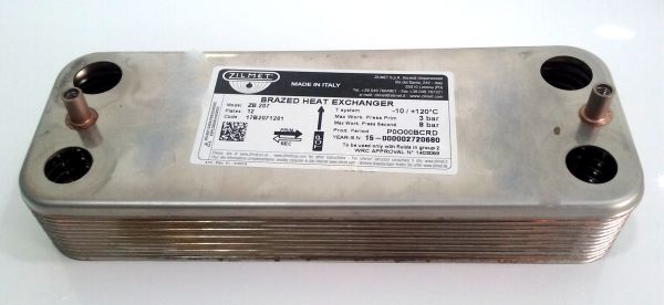 Scambiatore Ocean 16 piastre jjj005625460 61011164 178 mm 17B2071601