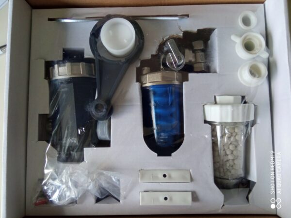 KIT CALDAIA A CONDENSAZIONE FILTRO ANTICALCARE + DEFANGATORE + NEUTRALIZZATORE  CONDENSA